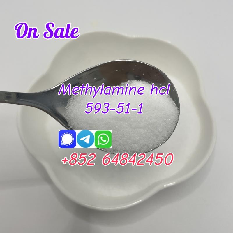 factory supply chemical raw material Methylamine hcl Cas593-51-1 in stock