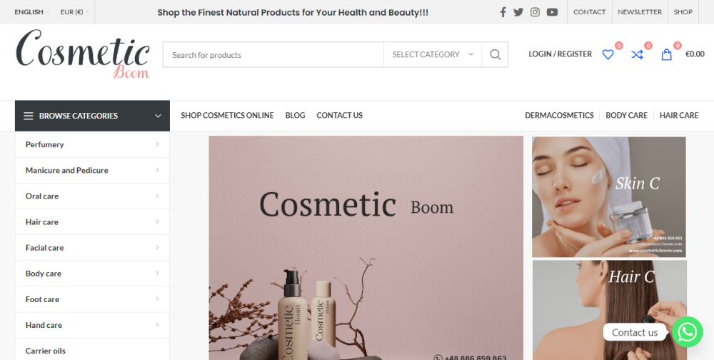 COSMETICBOOM — ваш неиссякаемый источник косметики!