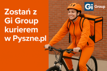 Приєднуйся до команди кур’єрів pyszne.pl від Gi Group!Ти обираєш,коли працювати!