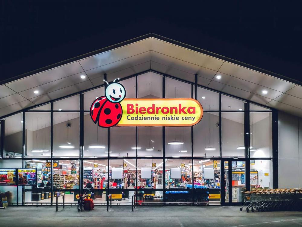 сім пари та чоловіки на вузик, склад Biedronka